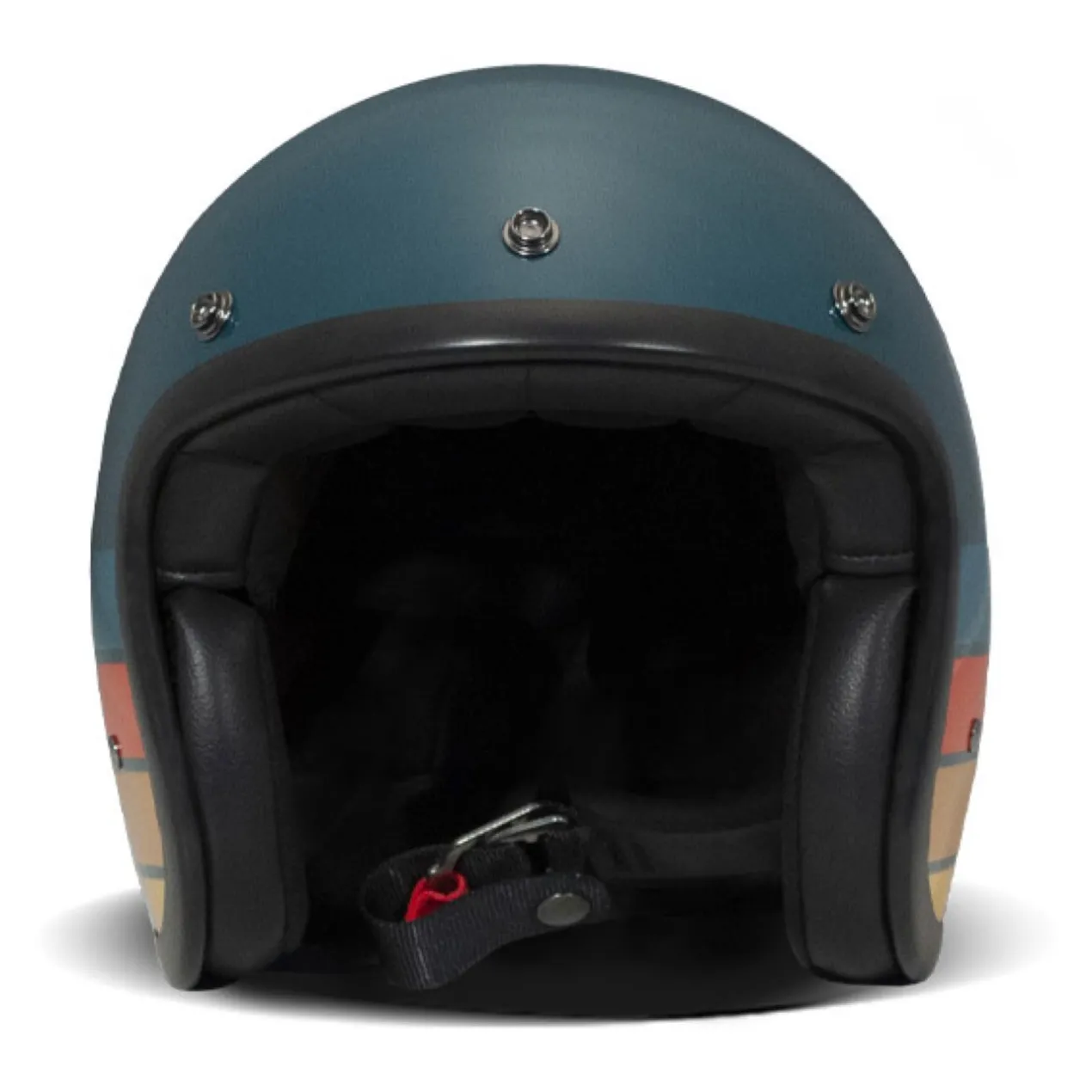 Casco Jet Dmd Retro Color Petrolhead