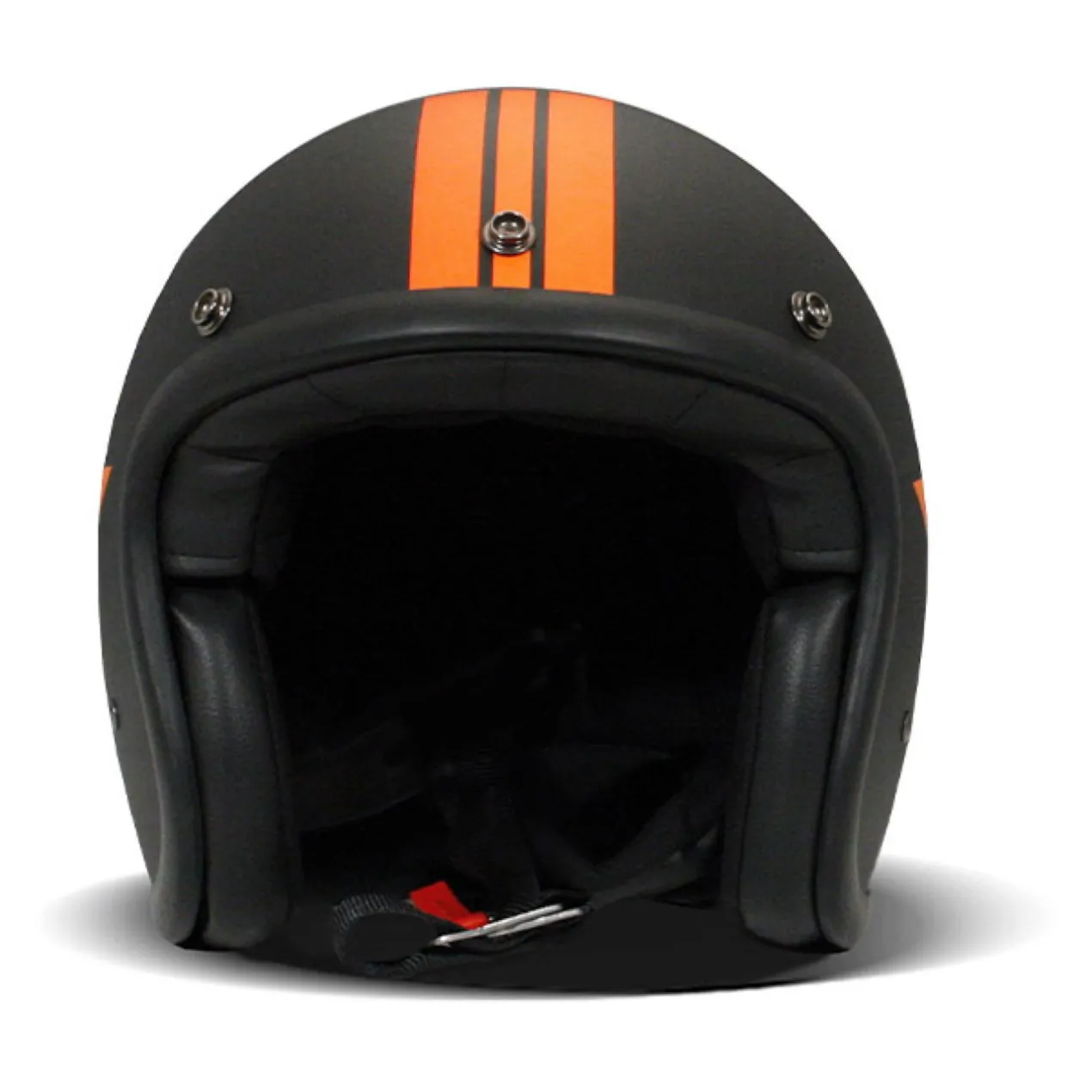Casco Jet Dmd Retro Color Star Orange
