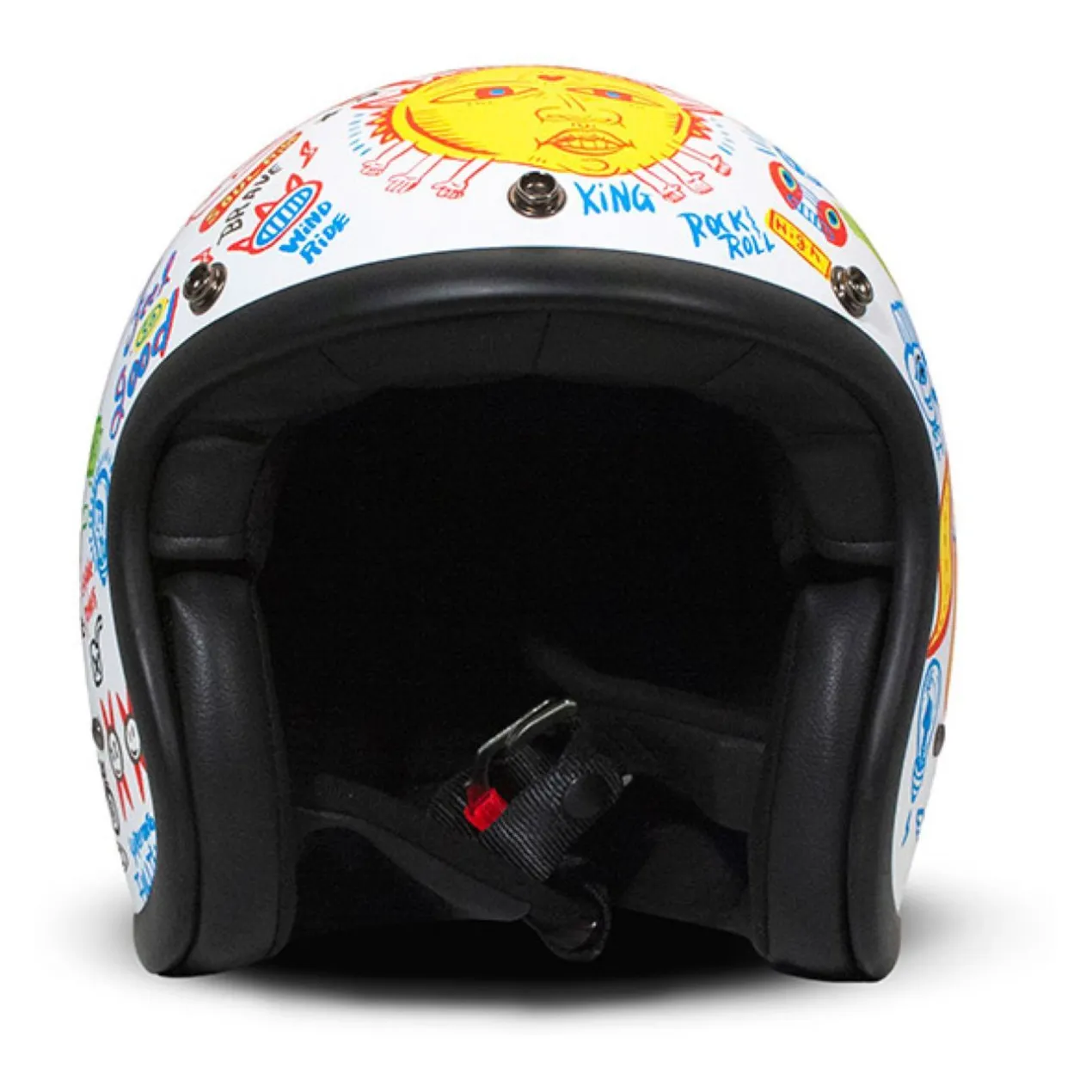 Casco Jet Dmd Retro Design Soul