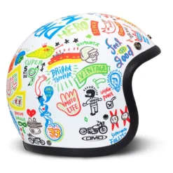 Casco Jet Dmd Retro Design Soul