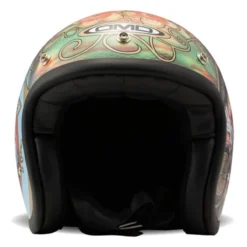 Casco Jet Dmd Retro Design Woodstock