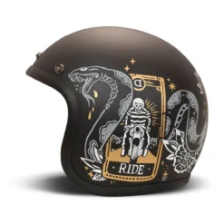 Casco Jet Dmd Retro Graphic Cards