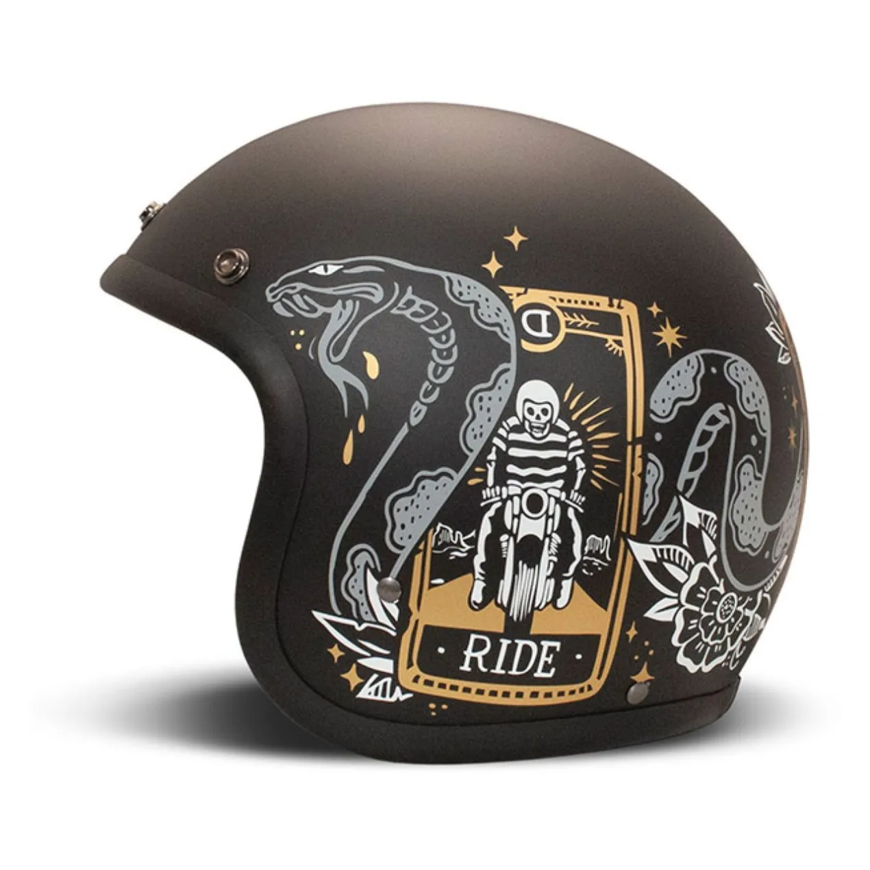 Casco Jet Dmd Retro Graphic Cards