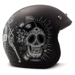 Casco Jet Dmd Retro Graphic Sin Fin