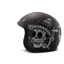 Casco Jet Dmd Retro Graphic Sin Fin