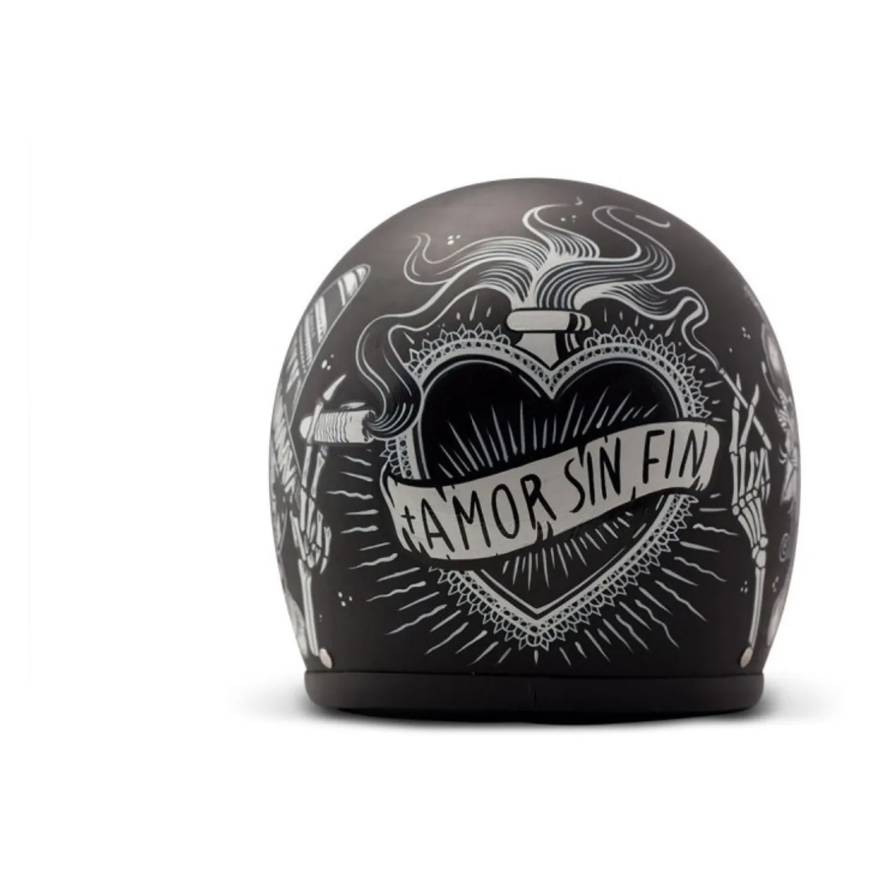 Casco Jet Dmd Retro Graphic Sin Fin