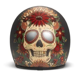 Casco Jet Dmd Retro Graphic Skull