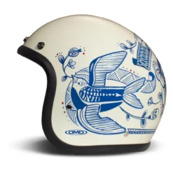Casco Jet Dmd Retro Graphic Tigre