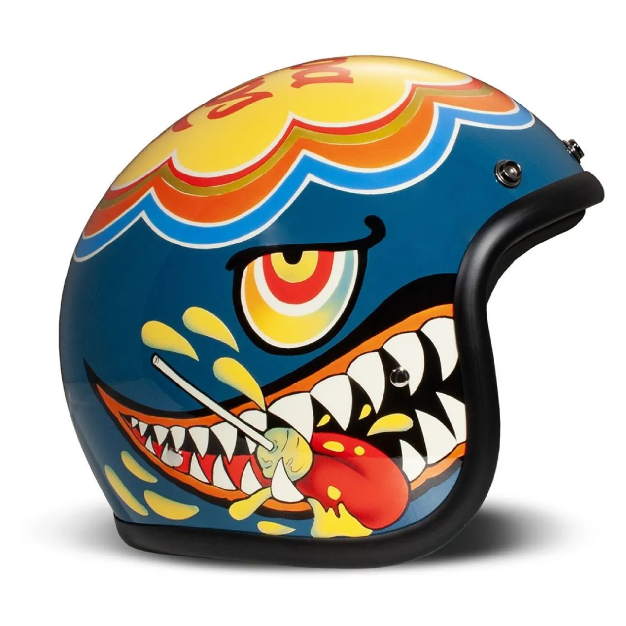 Casco Jet Dmd Retro Lollipop