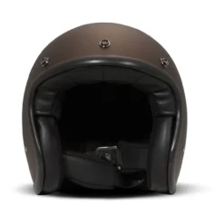 Casco Jet Dmd Retro Mono Caffè