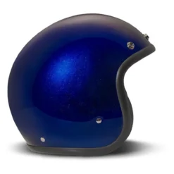 Casco Jet Dmd Retro Mono Deep Blue