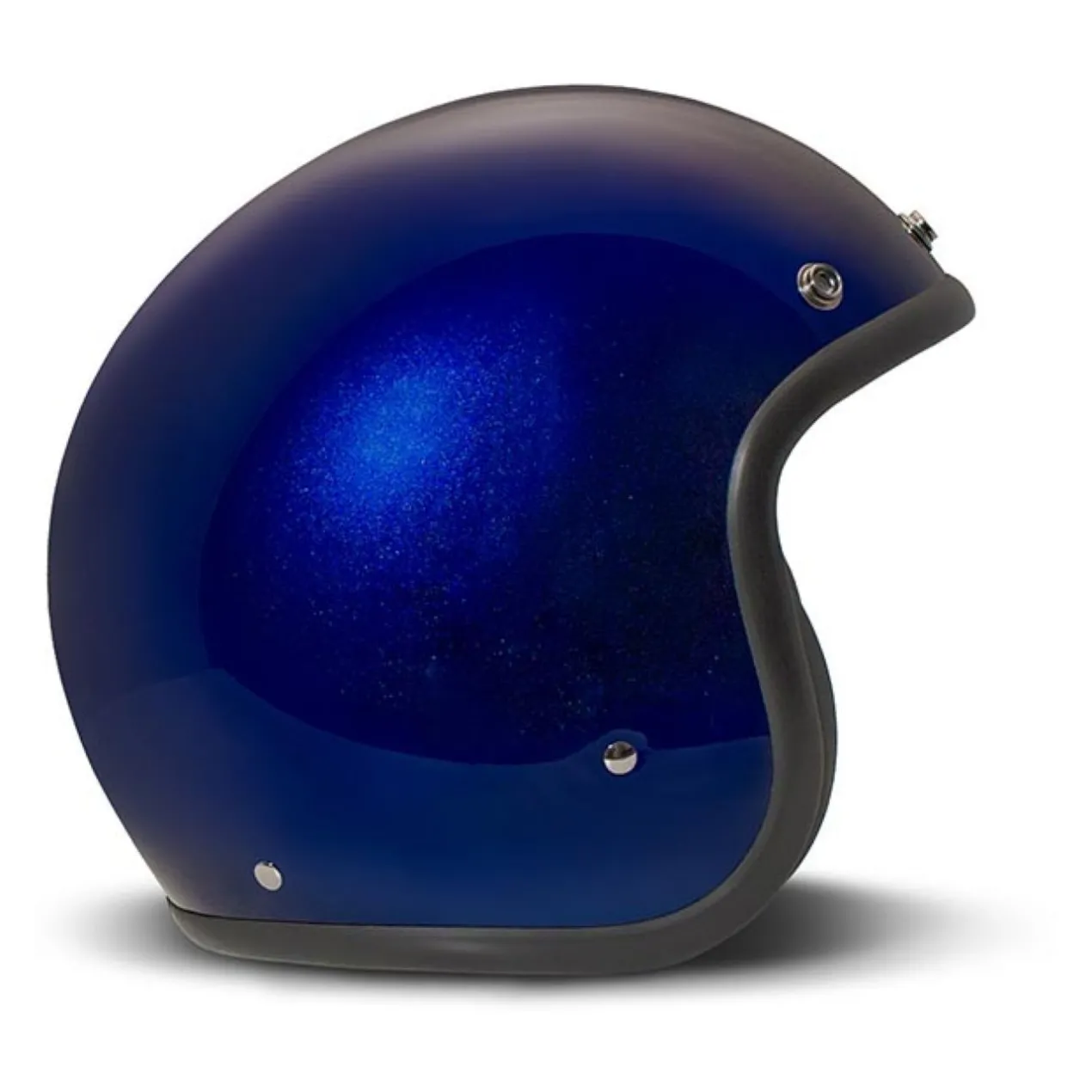 Casco Jet Dmd Retro Mono Deep Blue