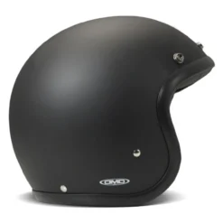 Casco Jet Dmd Retro Mono Matt Black
