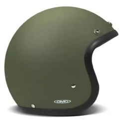 Casco Jet Dmd Retro Mono Matt Green