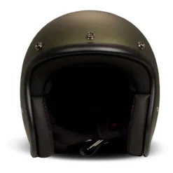 Casco Jet Dmd Retro Mono Olive Gold