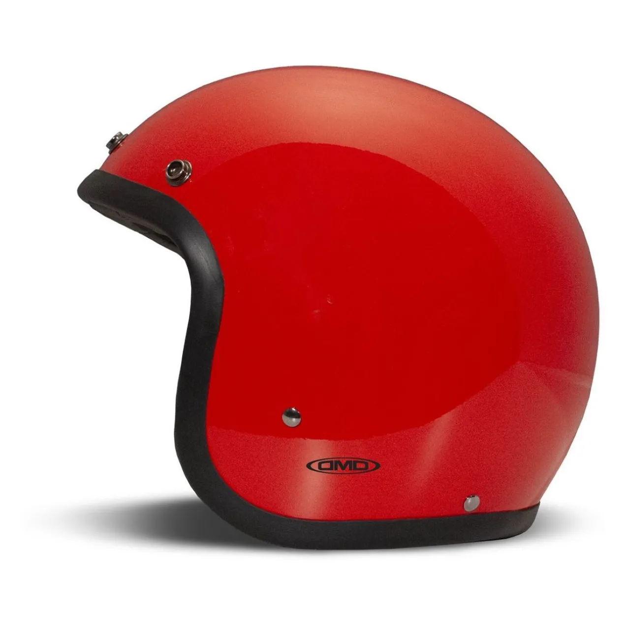 Casco Jet Dmd Retro Mono Red