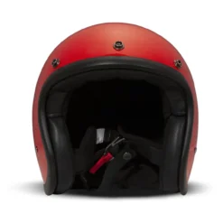 Casco Jet Dmd Retro Mono Red