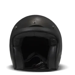 Casco Jet Dmd Retro Mono Solid Black