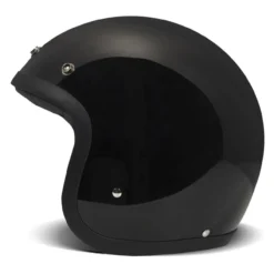 Casco Jet Dmd Retro Mono Solid Black