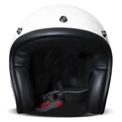 Casco Jet Dmd Retro Mono Solid White
