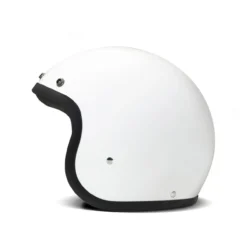 Casco Jet Dmd Retro Mono Solid White