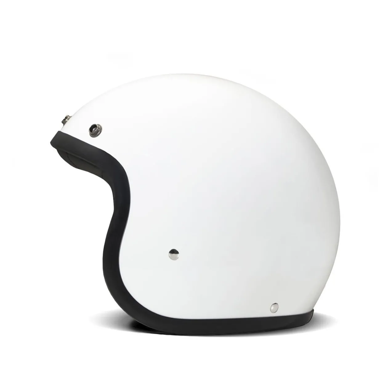 Casco Jet Dmd Retro Mono Solid White