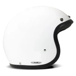 Casco Jet Dmd Retro Mono Solid White
