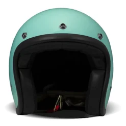 Casco Jet Dmd Retro Mono Turquoise