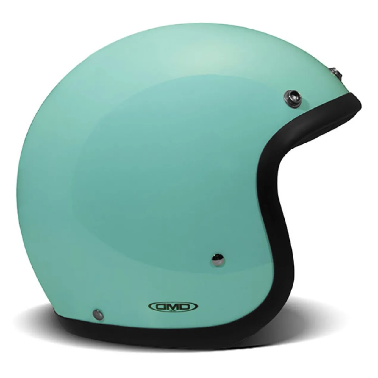 Casco Jet Dmd Retro Mono Turquoise