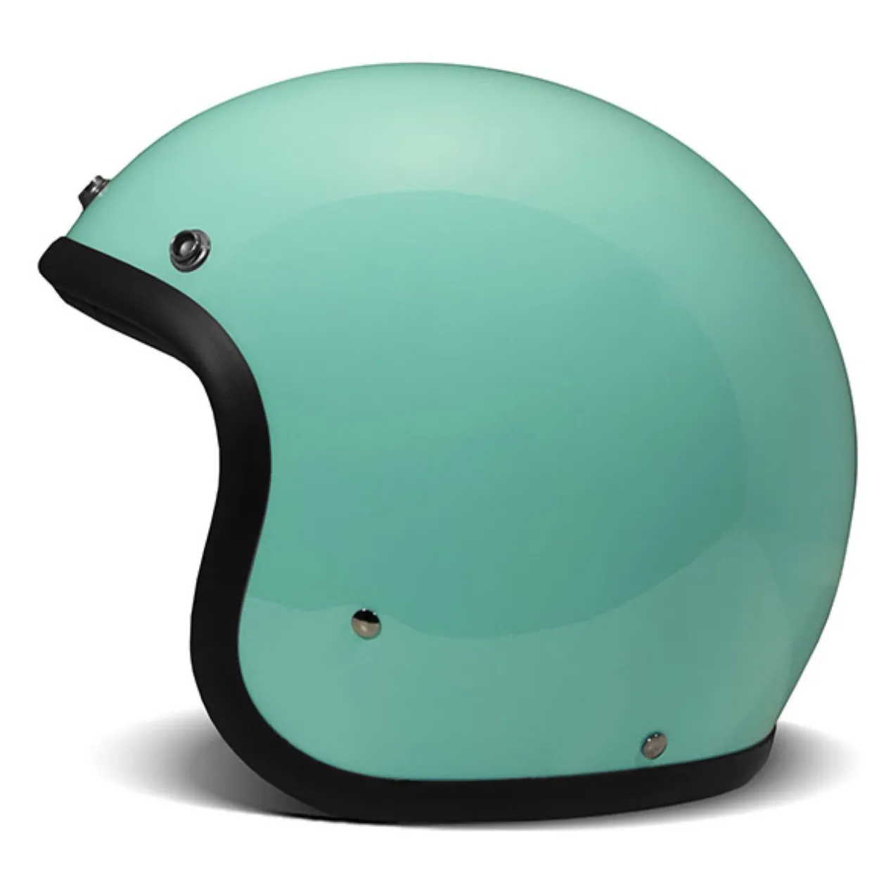 Casco Jet Dmd Retro Mono Turquoise