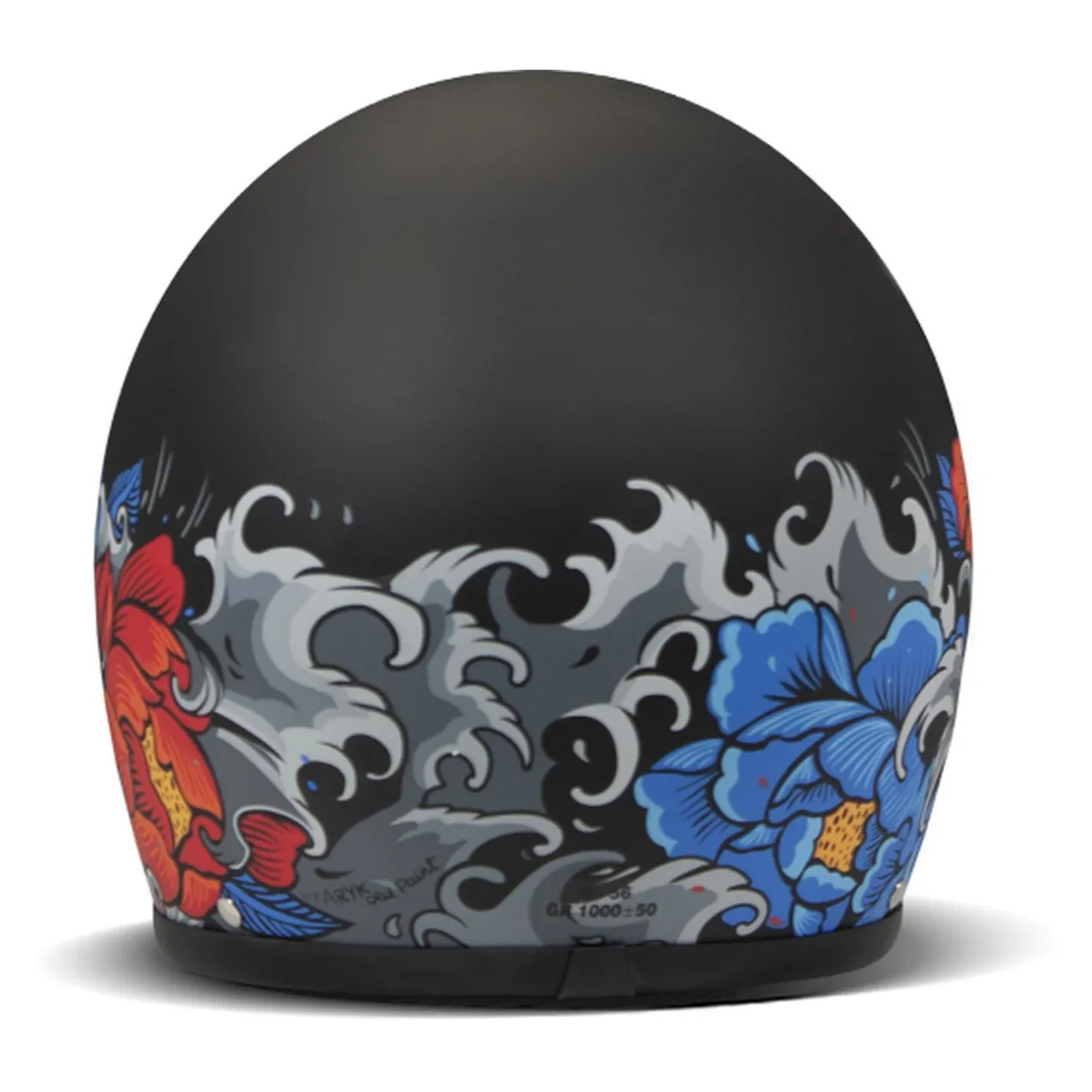 Casco Jet Dmd Vintage Irezumi