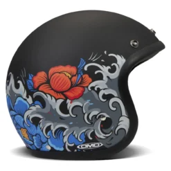 Casco Jet Dmd Vintage Irezumi