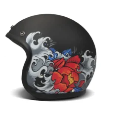 Casco Jet Dmd Vintage Irezumi