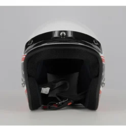 Casco Jet Fibra Motocubo Miami Vis Bolla Usa Bianco