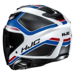 Casco Jet Hjc F31 Ceron Mc21sf Bianco Blu Ro