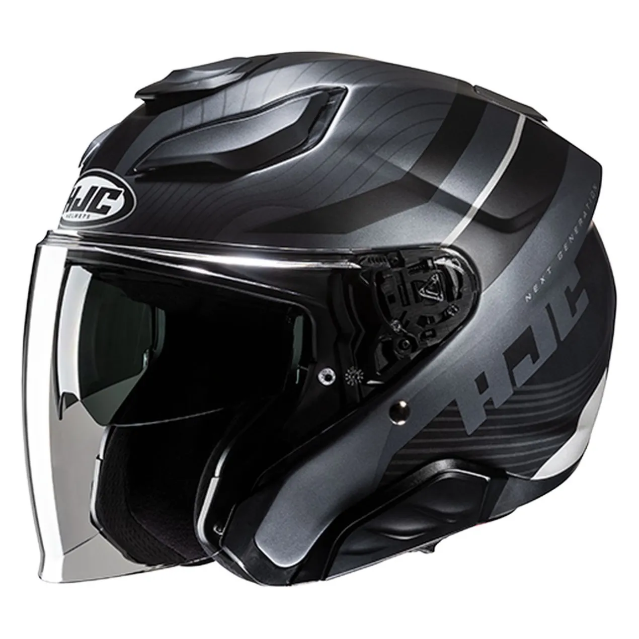 Casco Jet Hjc F31 Naby Grey