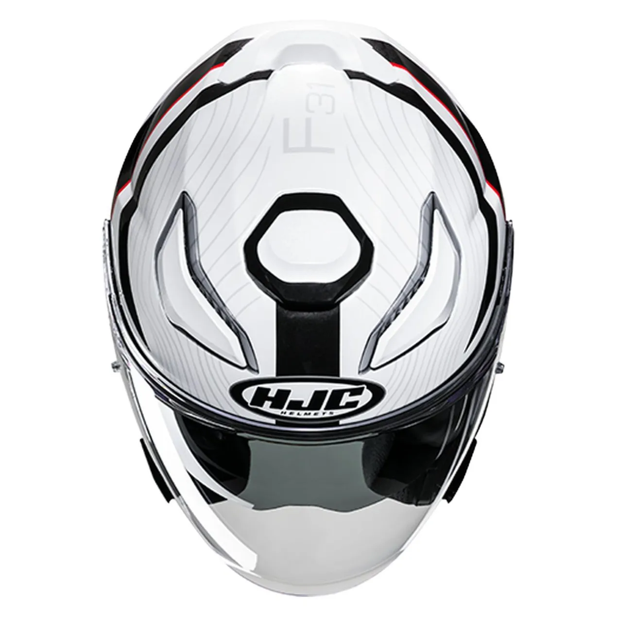 Casco Jet Hjc F31 Naby Red