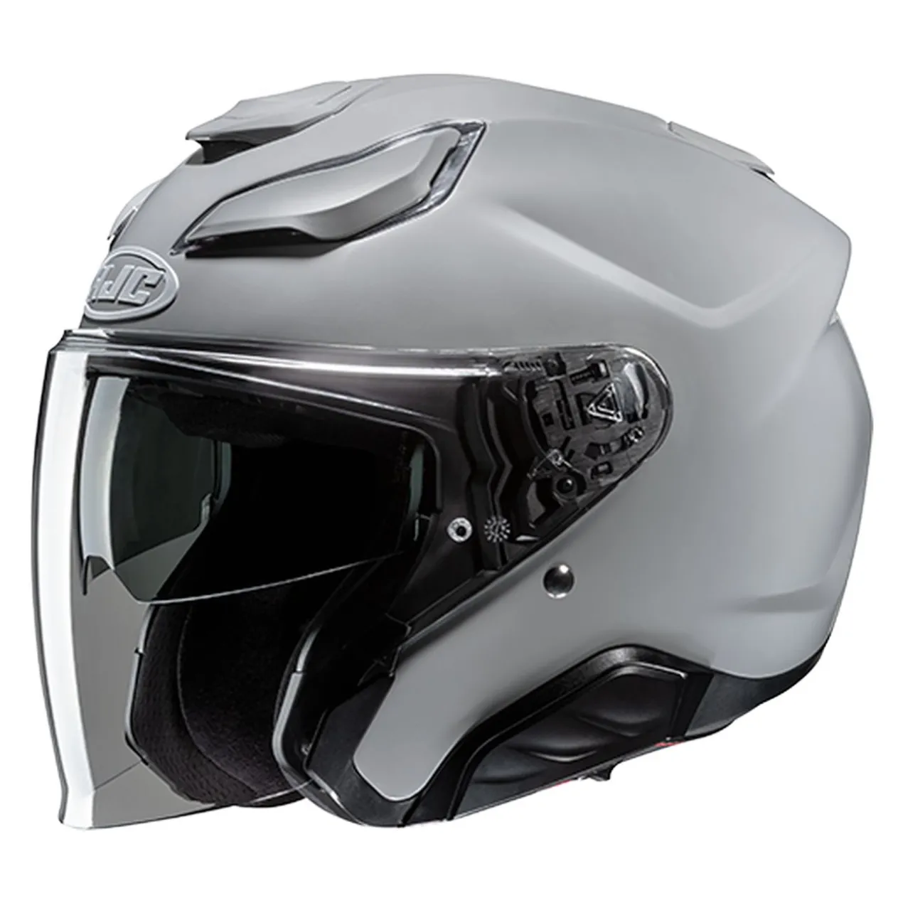 Casco Jet Hjc F31 Solid Nardo Grey