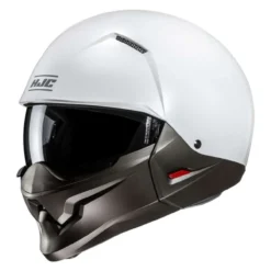 Casco Jet Hjc I20n Solid Pearl White