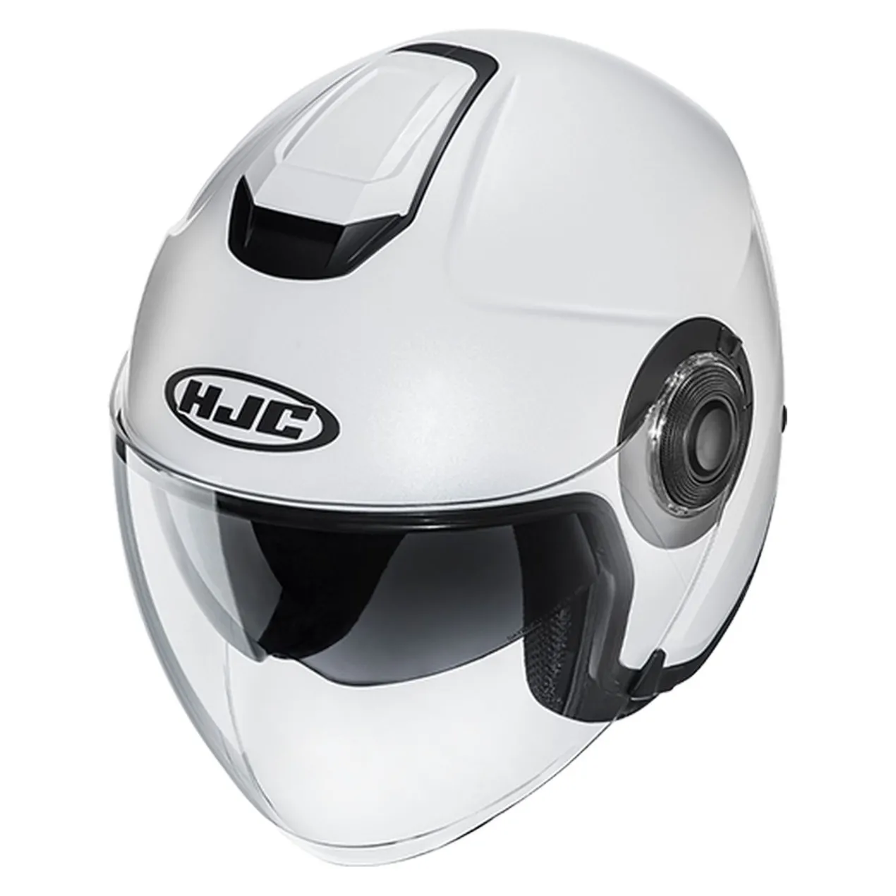 Casco Jet Hjc i40N Solid Pearl White