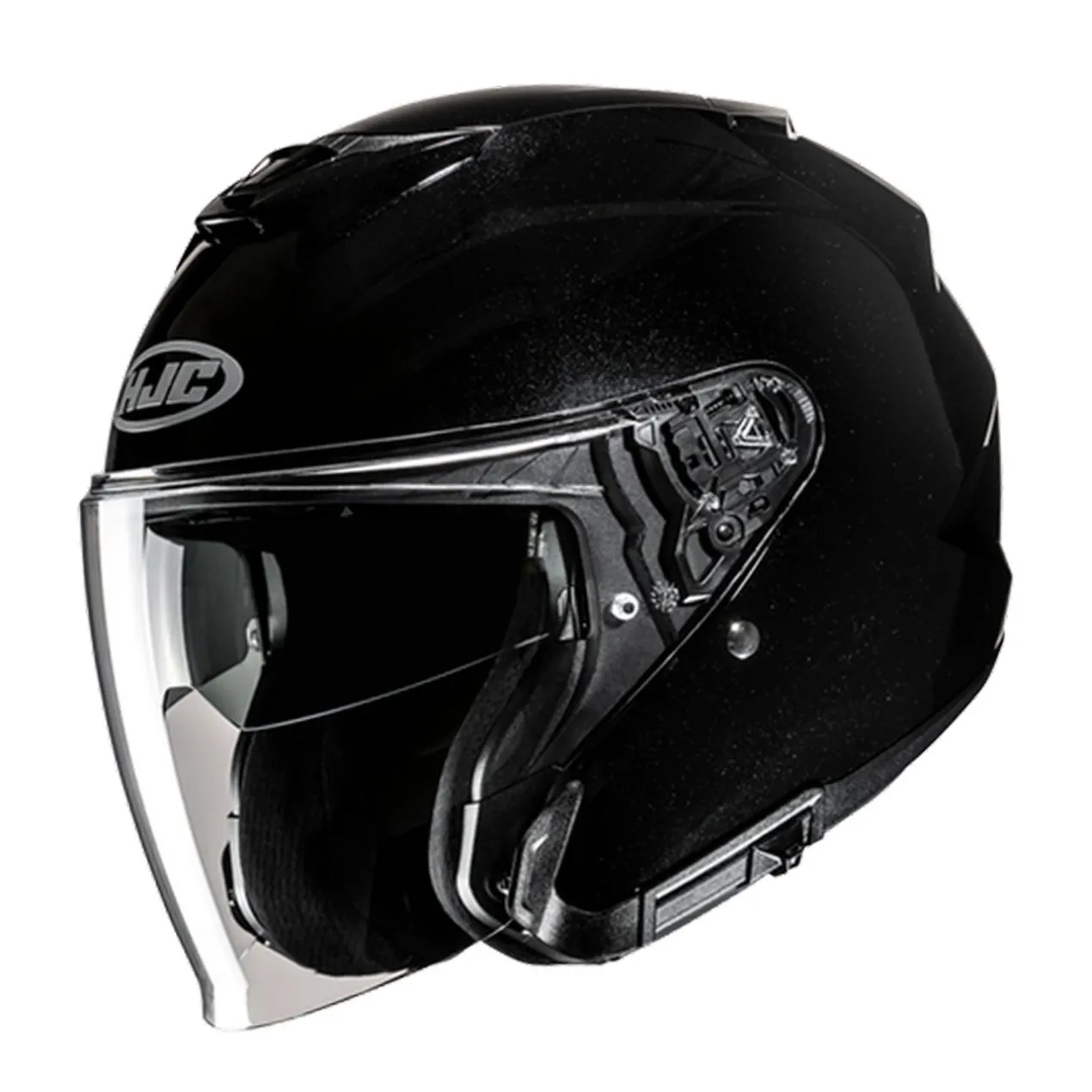 Casco Jet Hjc I31 Solid Metal Black