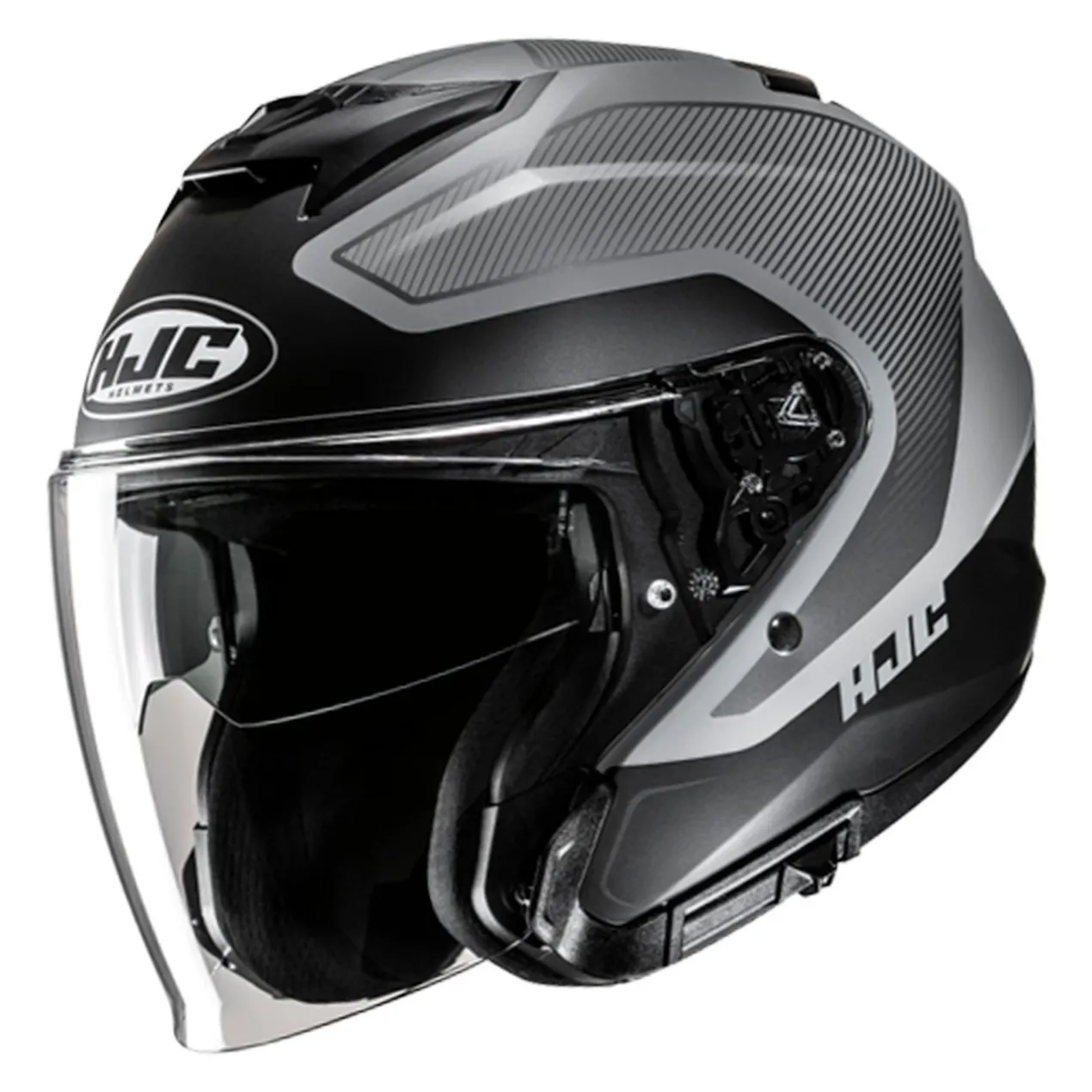 Casco Jet Hjc I31 Tevis Mc5sf Nero Grigio
