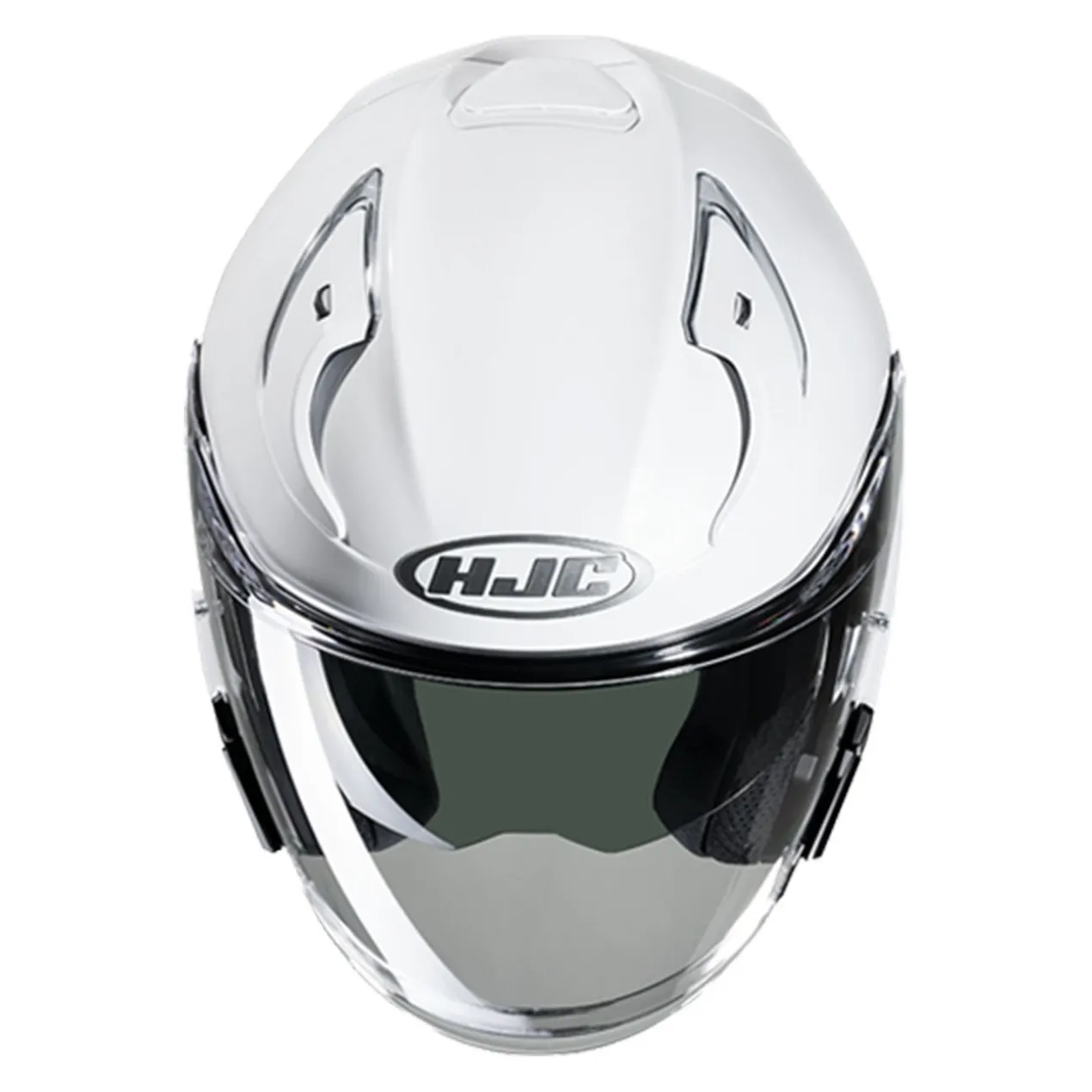 Casco Jet Hjc Rpha 31 Solid Pearl White