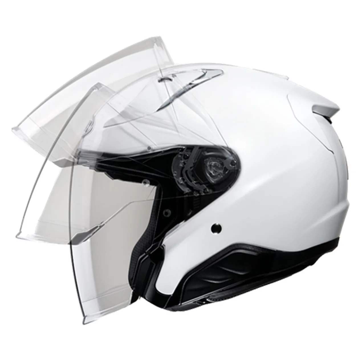 Casco Jet Hjc Rpha 31 Solid Pearl White