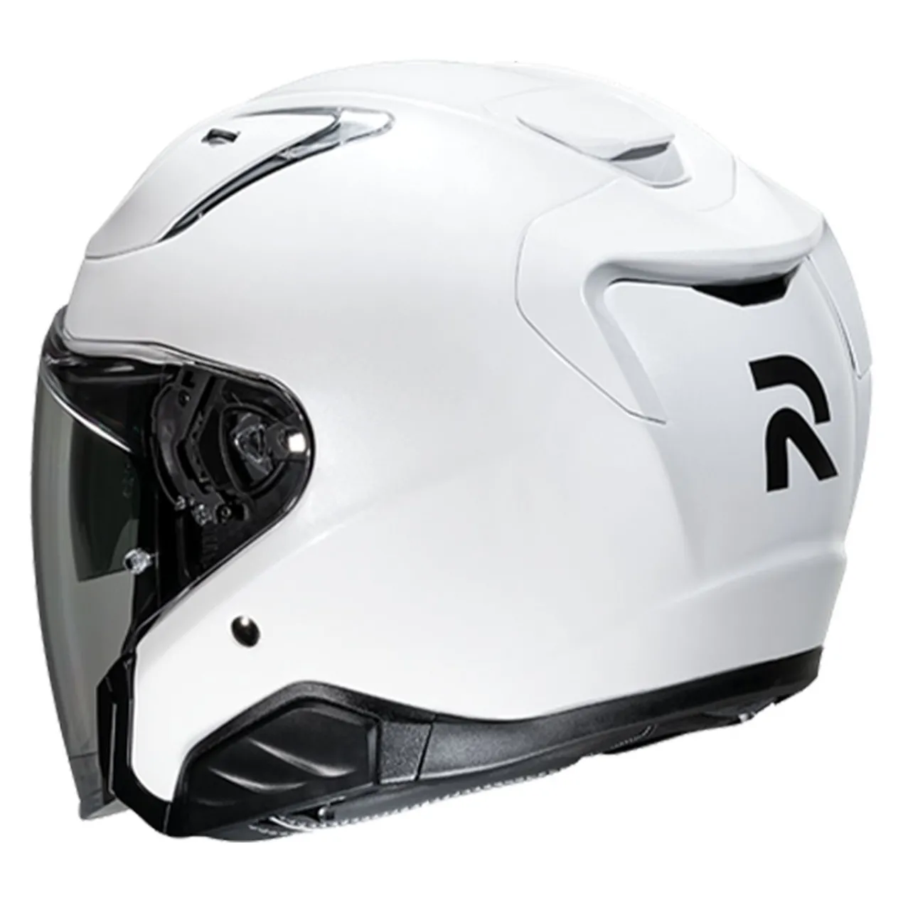 Casco Jet Hjc Rpha 31 Solid Pearl White
