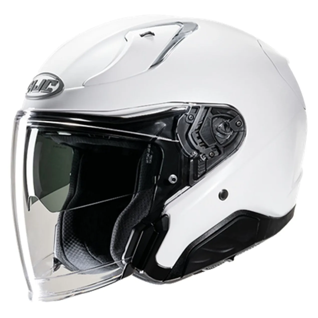 Casco Jet Hjc Rpha 31 Solid Pearl White
