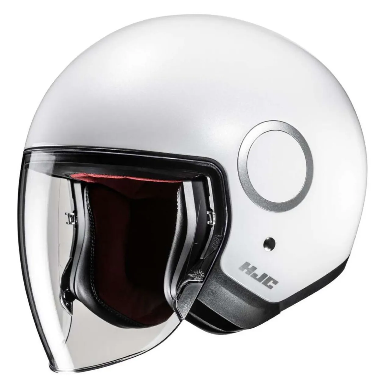 Casco Jet Hjc Rpha40 Solid Pearl White