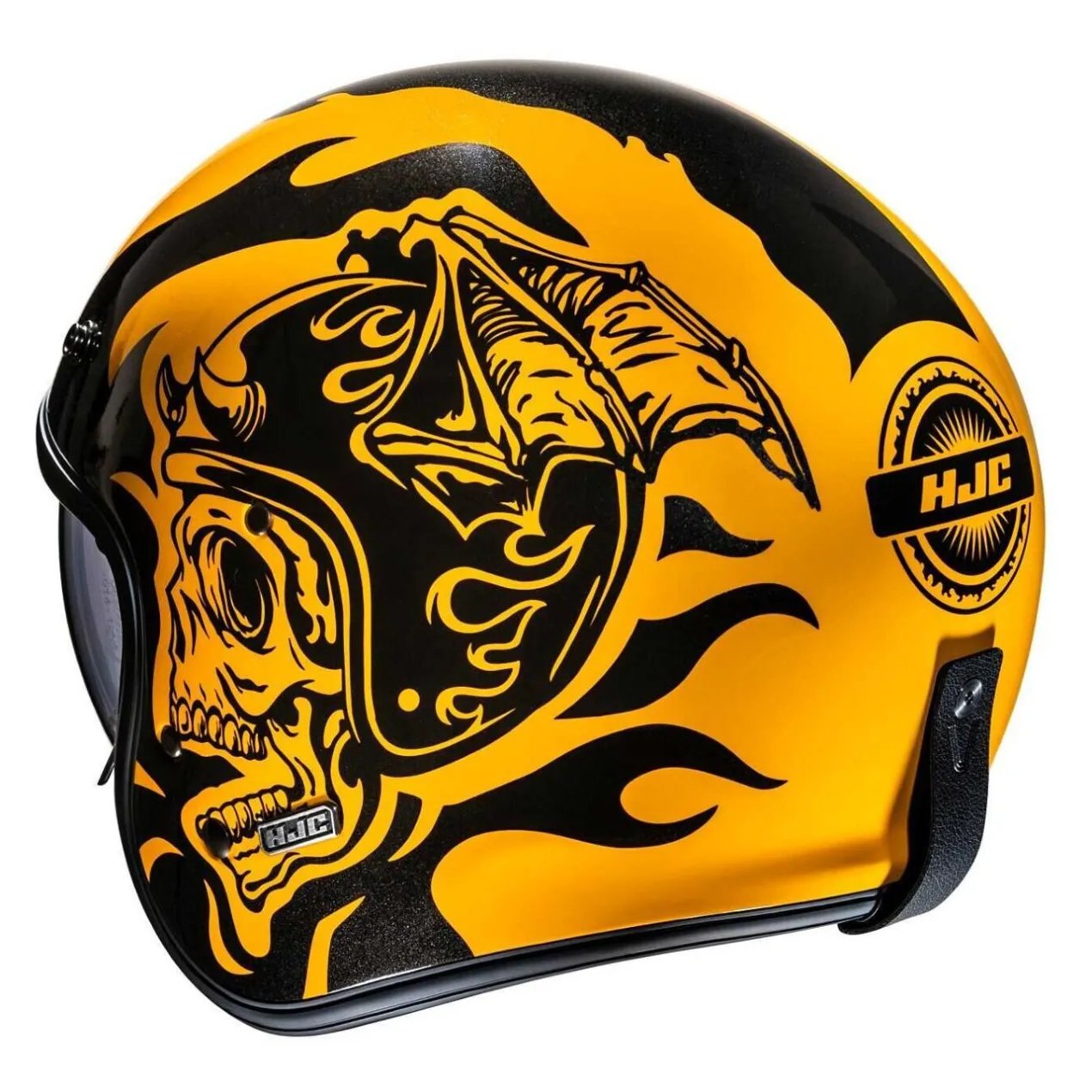 Casco Jet Hjc V31 Flame Mc3