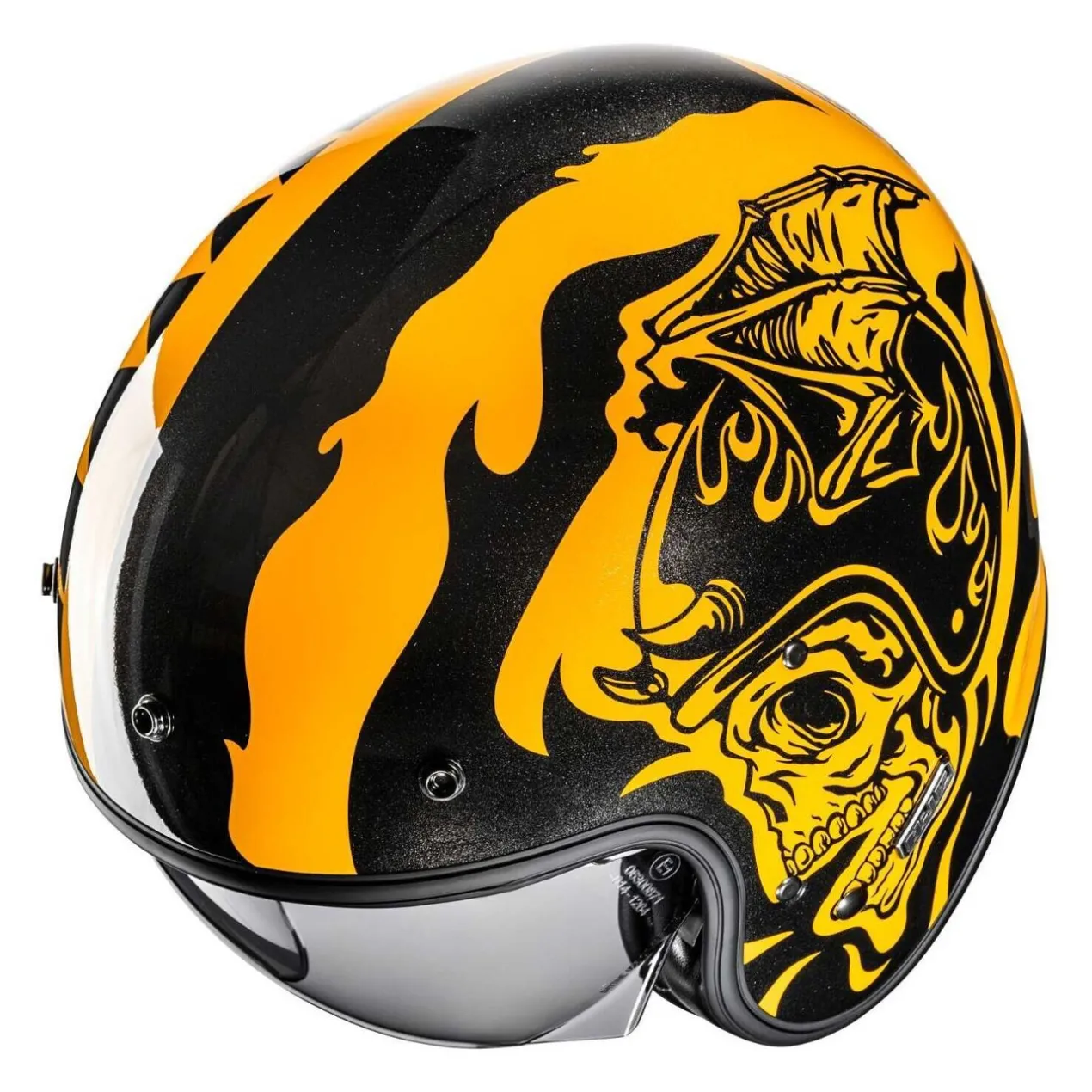 Casco Jet Hjc V31 Flame Mc3