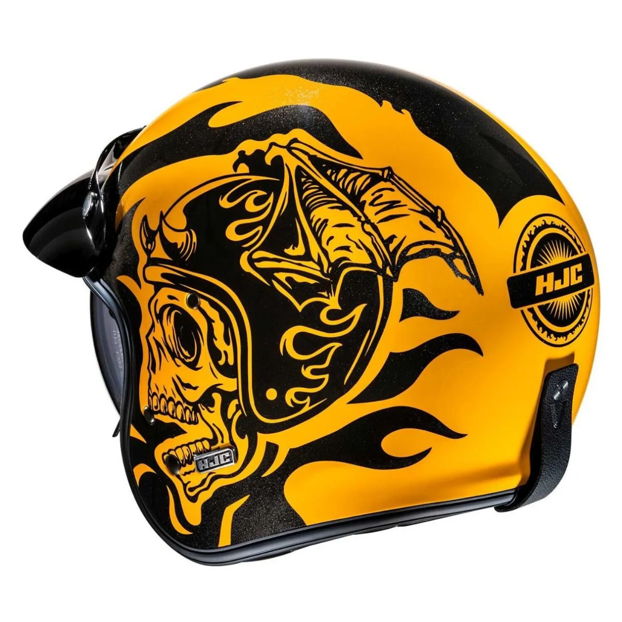 Casco Jet Hjc V31 Flame Mc3